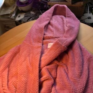 Carole Hochman short fleece robe